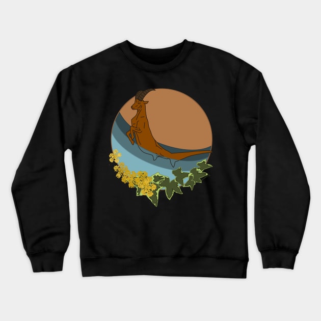 Capricorn Crewneck Sweatshirt by The Point